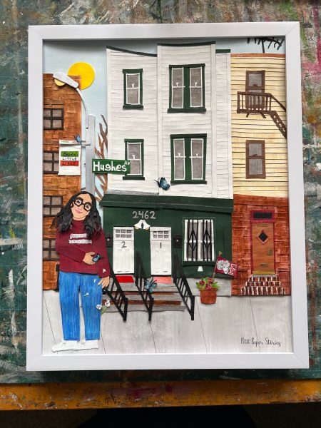 A Special Gal's First Apartment! Commissioned Art, Laura Homsey Original Art 2024