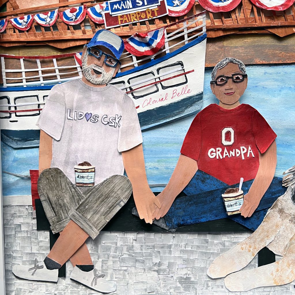 Celebrating a Wonderful Life, Commissioned Art, Laura Homsey Original Art 2024