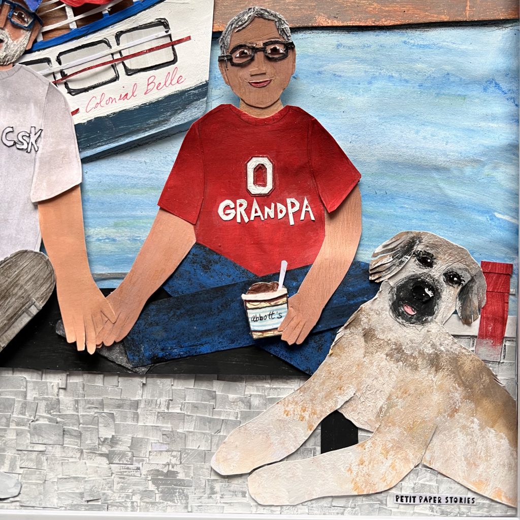 Celebrating a Wonderful Life, Commissioned Art, Laura Homsey Original Art 2024