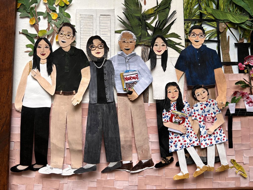 Family Time in Florida! Commissioned Art, Laura Homsey Original Art 2025